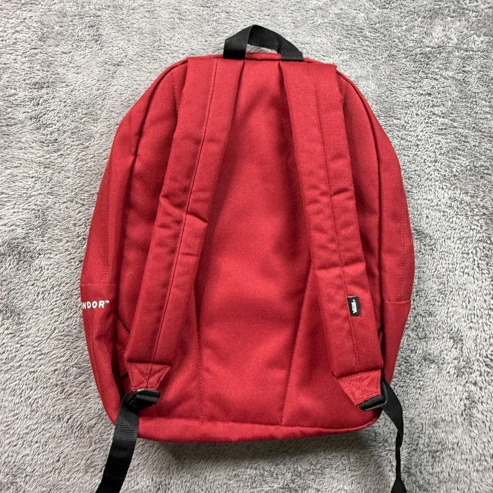 Vans x Harry Potter Gryffindor Backpack Red Gold Striped Laptop Sleeve Bag